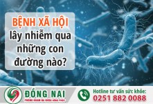 Bệnh xã hội lây nhiễm qua những con đường nào?