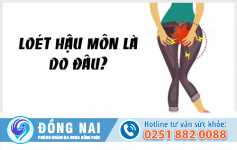 Loét hậu môn là do đâu?