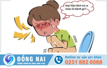 Đi nặng ra máu là bị bệnh gì?